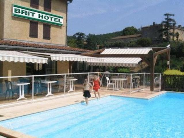 Brit Hotel Vallee Du Lot Fumel Eksteriør bilde